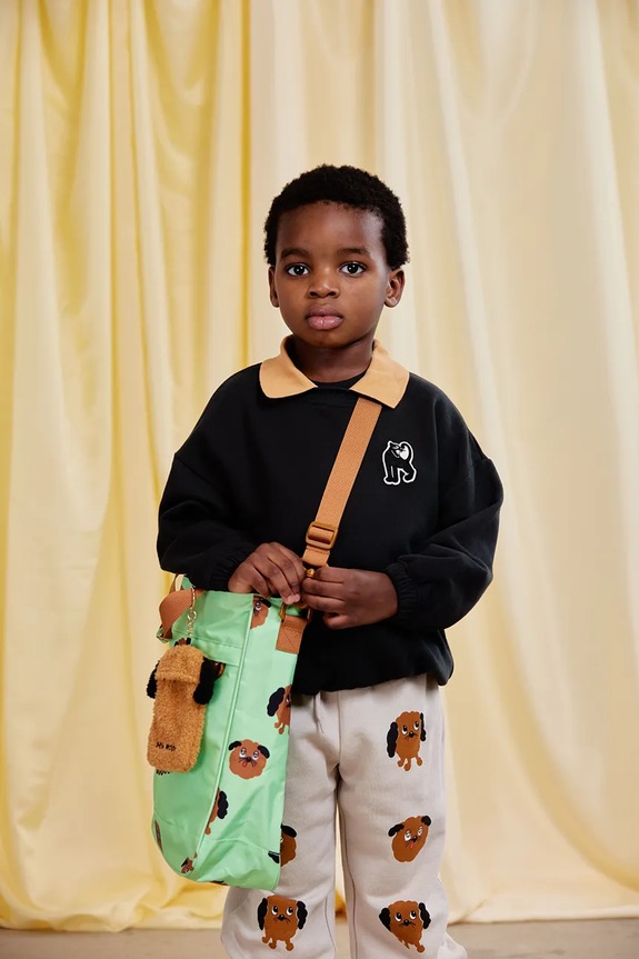 Παιδικό βαμβακερό παντελόνι Mini Rodini Doggies 26130126