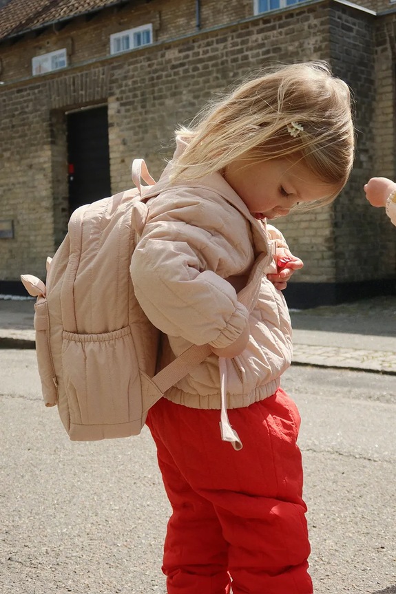 Detské nohavice Konges Sløjd JUNO PANTS KS104882.PPY2 červená