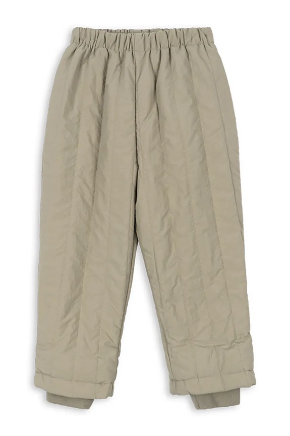 Konges Sløjd spodnie dziecięce JUNO PANTS tkanina zielony KS104882.PPY2