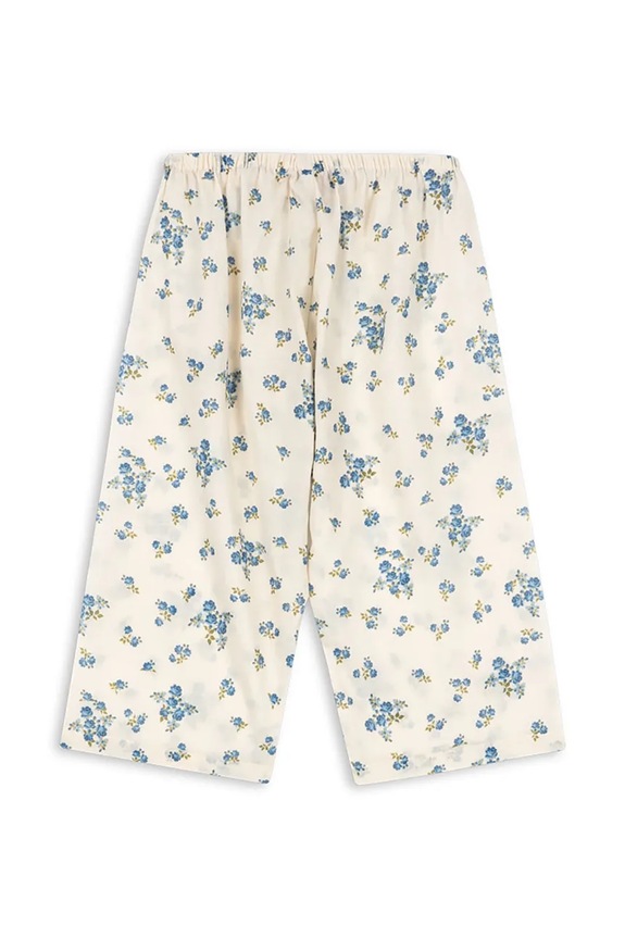 Detské bavlnené nohavice Konges Sløjd PACEY PANTS GOTS KS105023.PPY2 béžová SS26