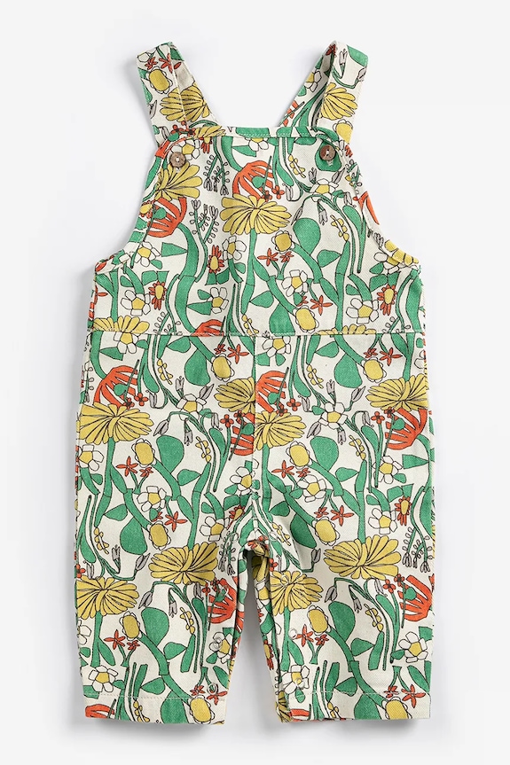 Bobo Choses salopetă pentru copii Color Herbalist 126AB082 verde SS26