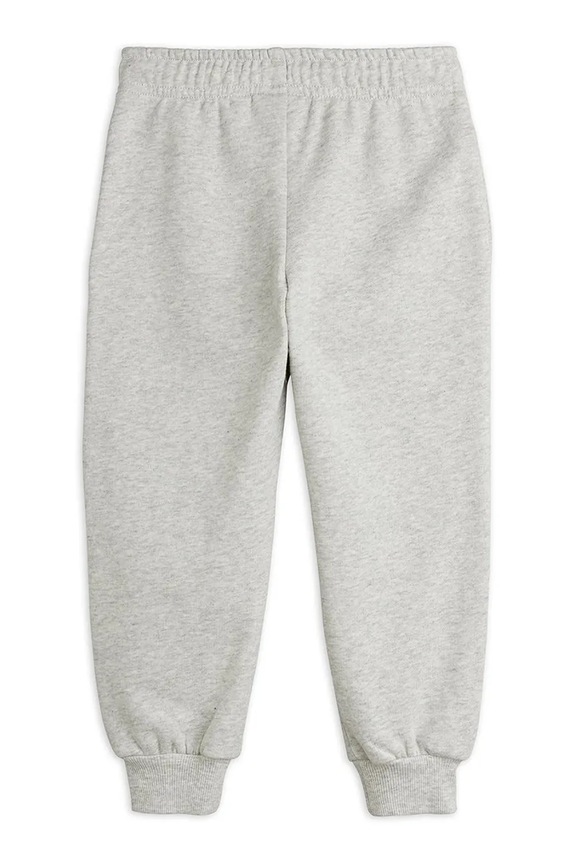 Mini Rodini pantaloni de trening din bumbac pentru copii Planet 26230123 gri SS26
