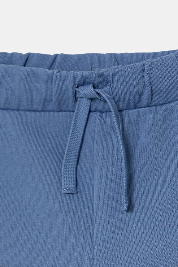 Băieți United Colors of Benetton pantaloni de trening din bumbac pentru copii 3J70GF010.P.Riproposto albastru