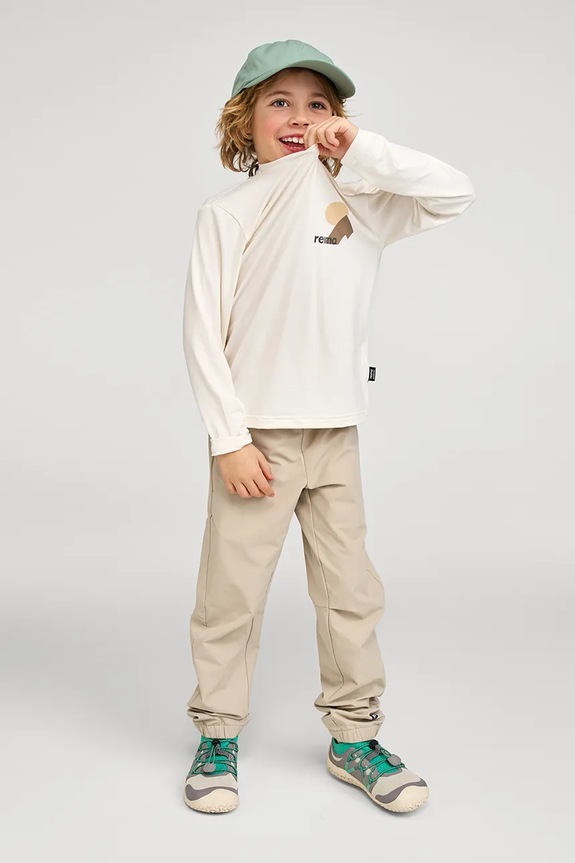 Reima spodnie dziecięce Punkiton UV 50+ beżowy 5100378A.PPY2