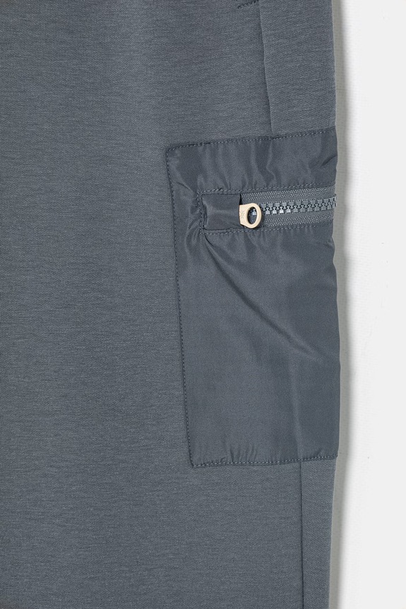 Αγορίστικα United Colors of Benetton Παντελόνι επίσημο παιδικά βαμβακερά 35JVCF072.G.Stagionale γκρί