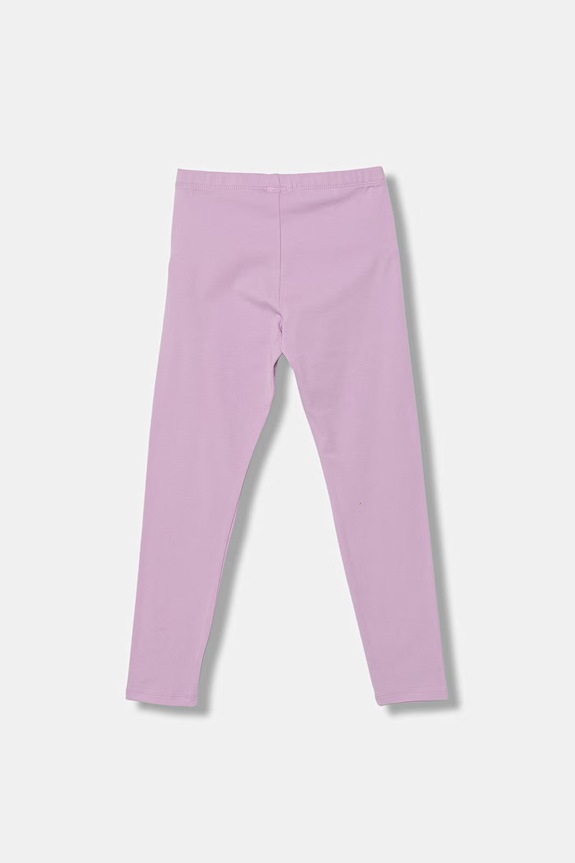 United Colors of Benetton colanți copii din bumbac cu elastan violet 3MT1CF06P.G.Stagionale