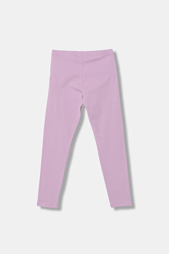 United Colors of Benetton colanți copii din bumbac cu elastan violet 3MT1CF06P.G.Stagionale