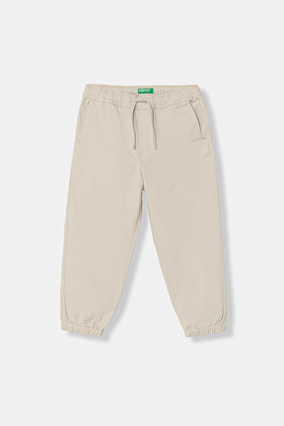 United Colors of Benetton pantaloni pentru copii bej 4T48GF02R.P.Stagionale