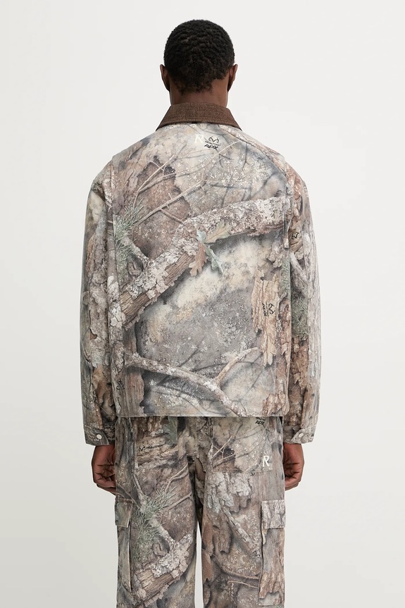 Oblečenie Bavlnená bunda Represent Real Tree Camo MLM100720.55 béžová