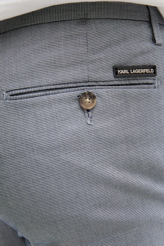 Hlače Karl Lagerfeld KL-CLIFF mornarsko plava 561809.265350
