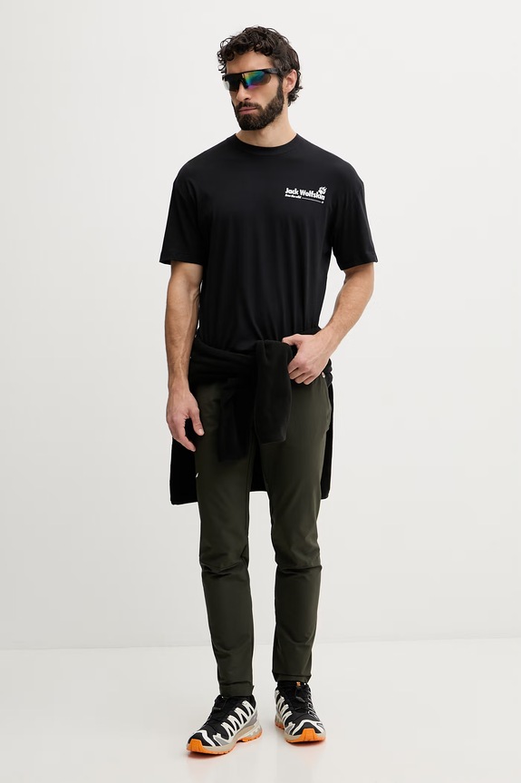 Salewa παντελόνι πεζοπορίας Ανδρικά PEDROC 00.0000029299 πράσινο SS26