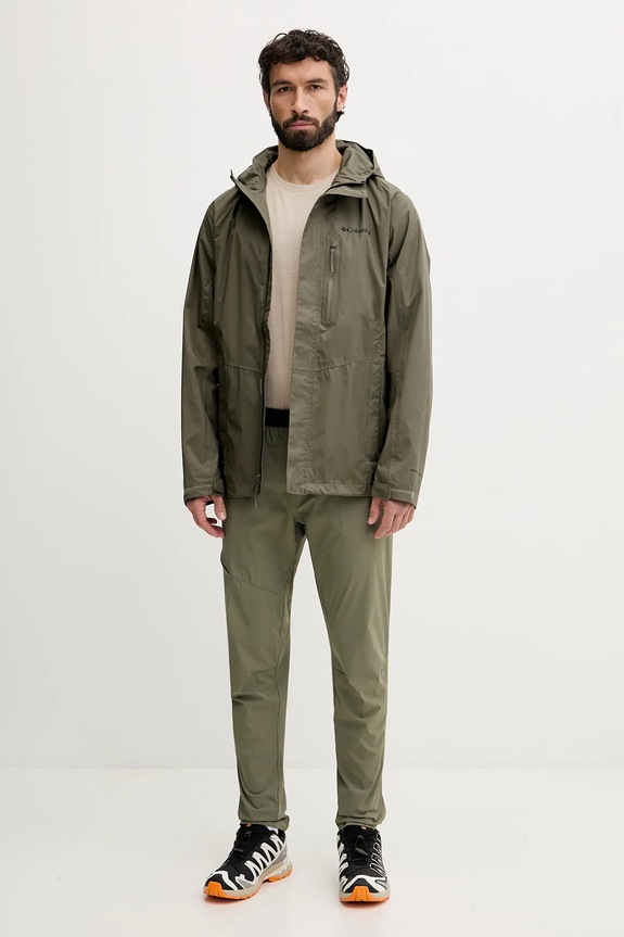 Salewa παντελόνι πεζοπορίας Ανδρικό PEDROC 00.0000029305 πράσινο SS26