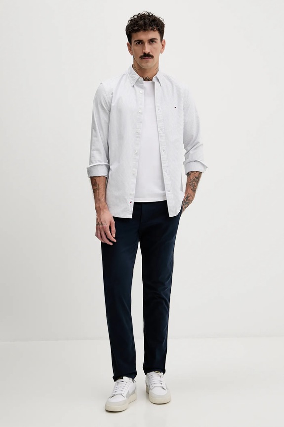 Παντελόνι Tommy Jeans DM0DM22404 σκούρο μπλε SS26