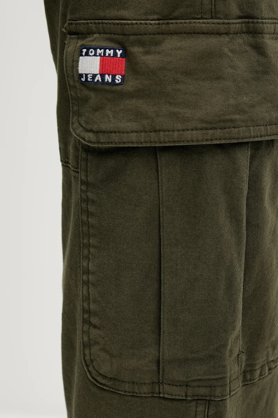 Tommy Jeans pantaloni verde DM0DM22651