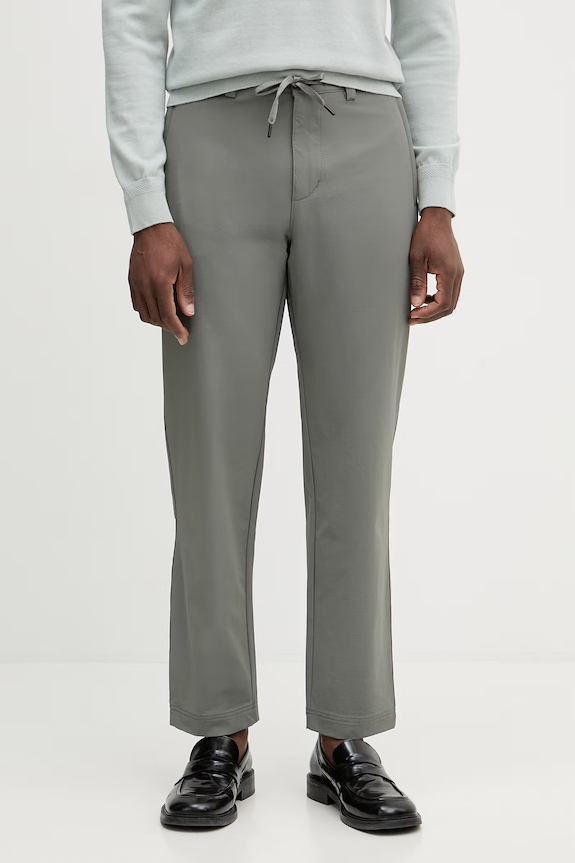 Брюки BOSS Orange Chino_ST_DS прямой серый 50555049