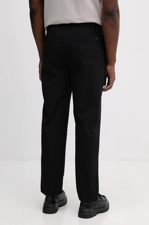 Ρούχα Παντελόνι BOSS Orange Chino_ST_DS 50555049 μαύρο