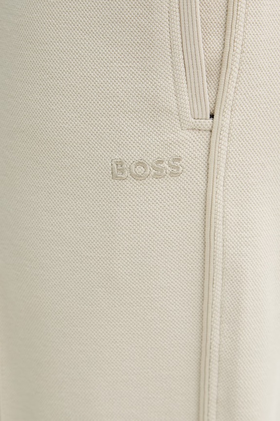 BOSS Green spodnie dresowe męskie JT_Join Hadiko beżowy 50553574