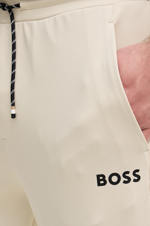 BOSS Green pantaloni de trening bărbați JT_TOC Spin Long bej 50554379
