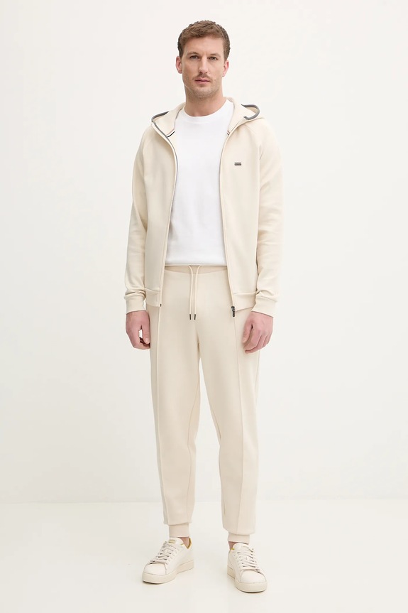 BOSS pantaloni de trening Sense Pants 50557197 bej SS26