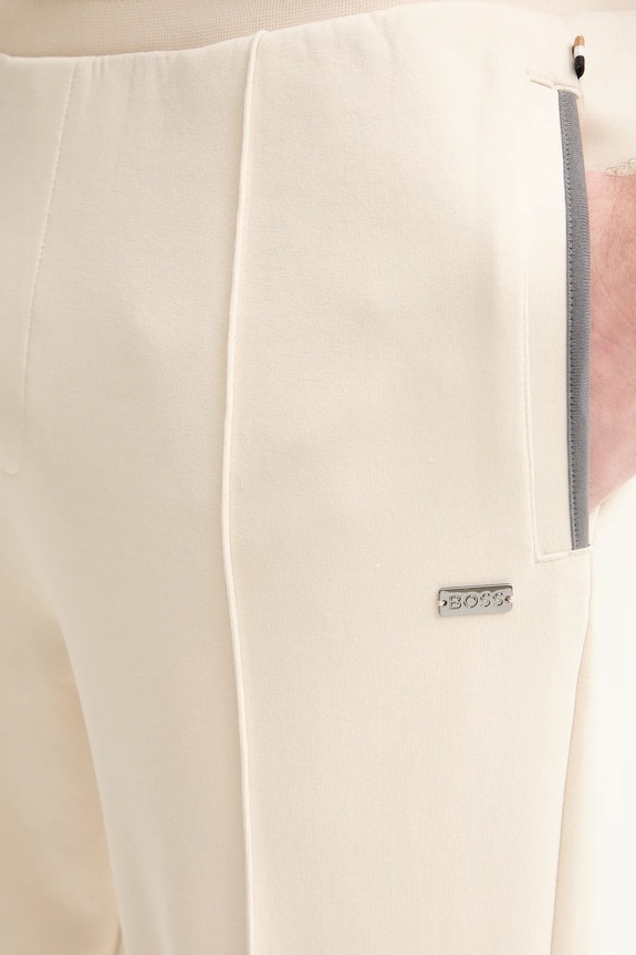 BOSS pantaloni de trening Sense Pants bej 50557197