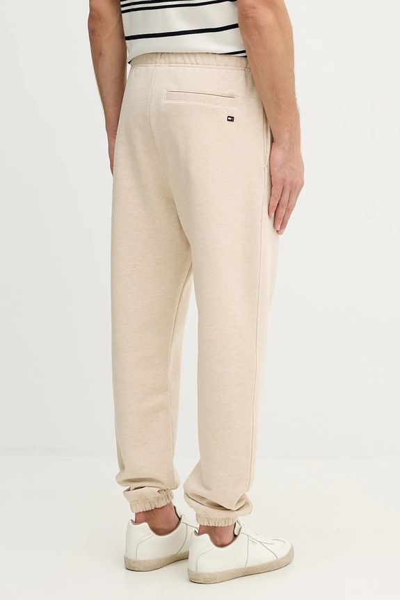 Oblečenie Bavlnené tepláky Tommy Hilfiger MW0MW42537 béžová