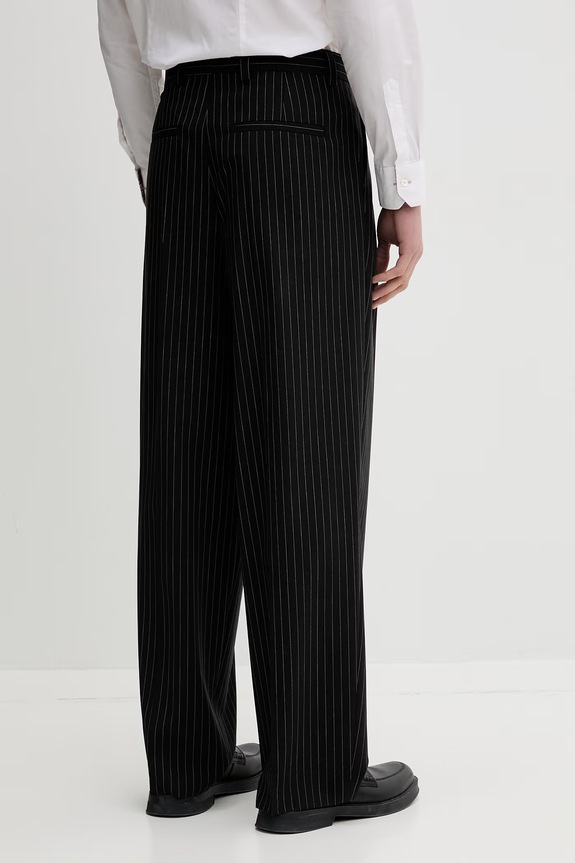 Îmbrăcăminte HUGO pantaloni cu adaos de lână Fedix251 50554660 negru