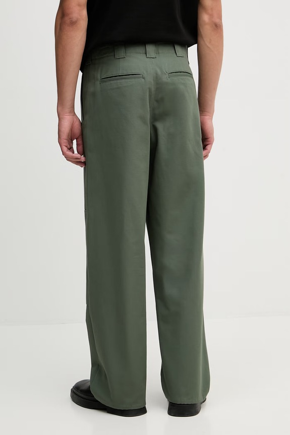 Odzież Kenzo spodnie bawełniane FG55PA2079OT zielony