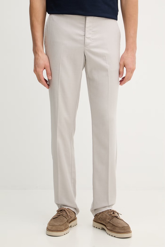 Nohavice Guess MYRON chinos sivá M6RB91.WJ352