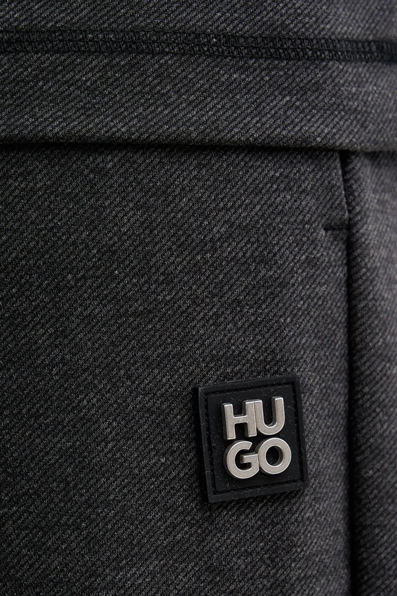 Hlače HUGO Dineto siva 50553432