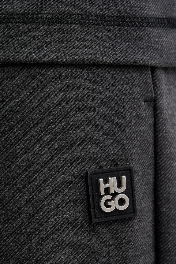 Hlače HUGO Dineto siva 50553432