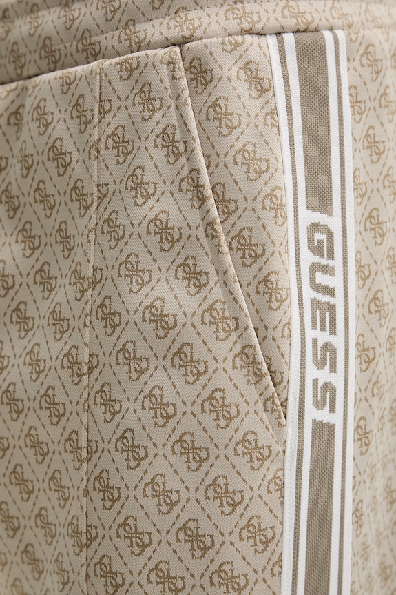 Παντελόνι φόρμας Guess PARIMO μπεζ Z5BB07.K2042