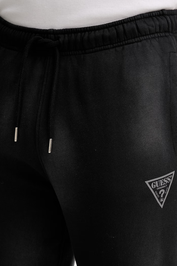 Guess Originals pantaloni de trening din bumbac negru M6RB66.KCPR1