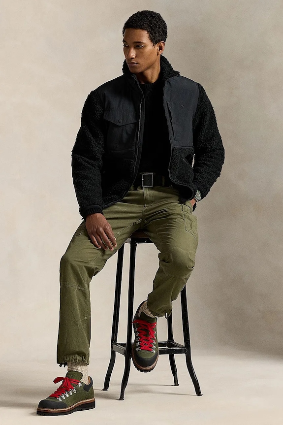 Polo Ralph Lauren pamut nadrág 710974518 zöld