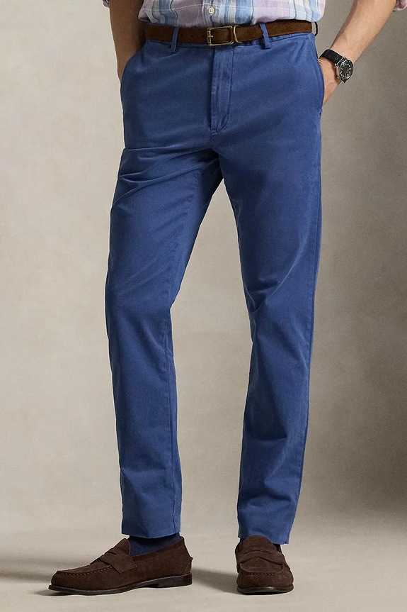 Polo Ralph Lauren pantaloni drept bleumarin 710979503