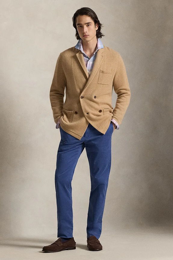 Îmbrăcăminte Polo Ralph Lauren pantaloni 710979503 bleumarin