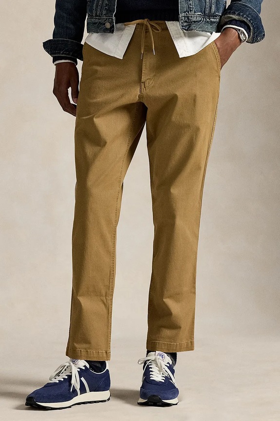 Παντελόνι Polo Ralph Lauren με ελαστάν πράσινο 710980766