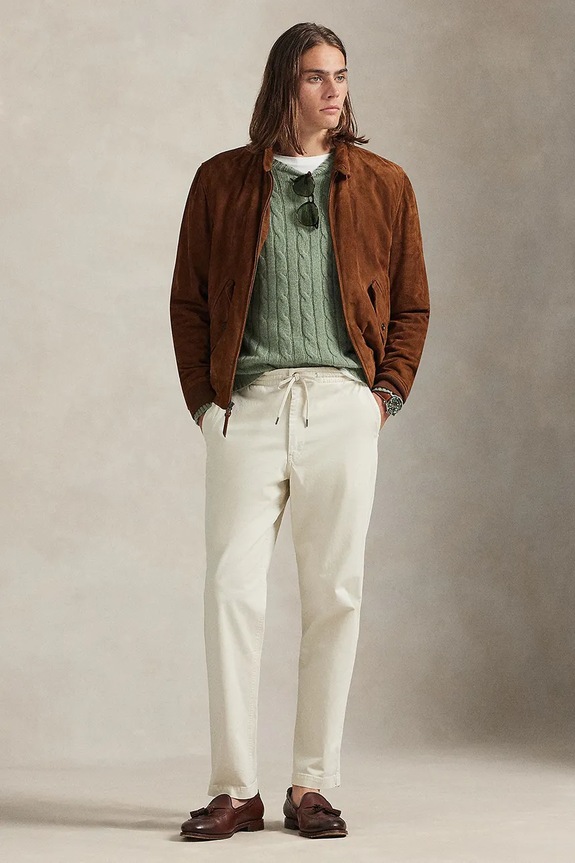 Clothing Polo Ralph Lauren trousers 710980766 beige