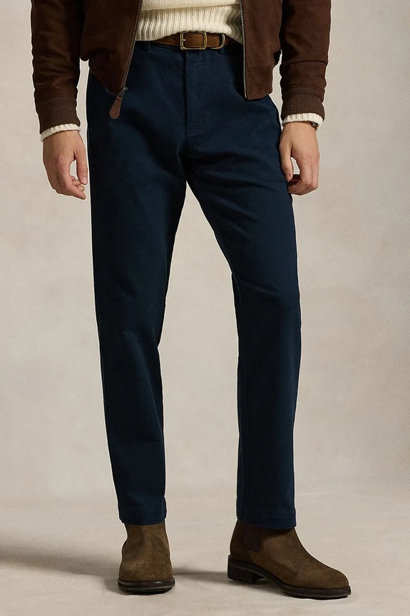 Παντελόνι Polo Ralph Lauren με ελαστάν σκούρο μπλε 710P03754