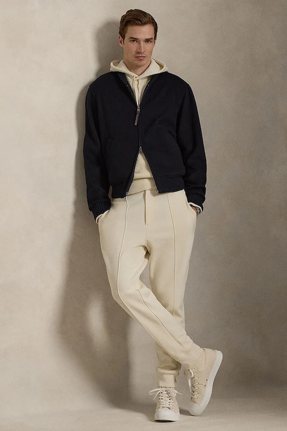 Îmbrăcăminte Polo Ralph Lauren pantaloni de trening bărbați 710B13640 bej