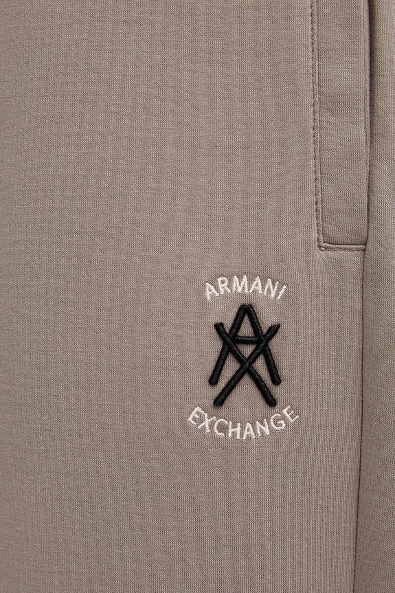 Armani Exchange pantaloni de trening bej XM001778.AF10818