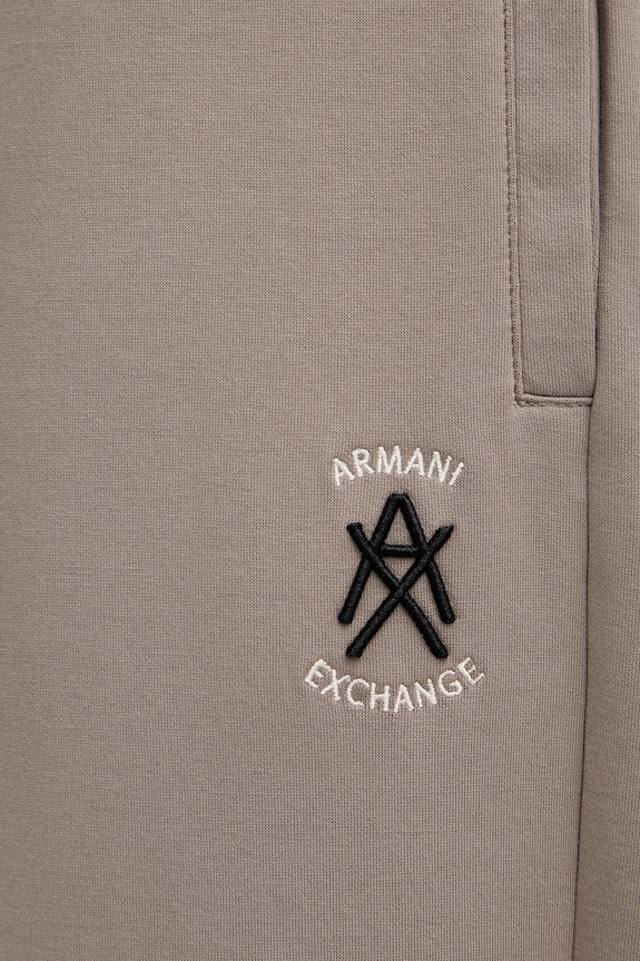 Armani Exchange pantaloni de trening bej XM001778.AF10818