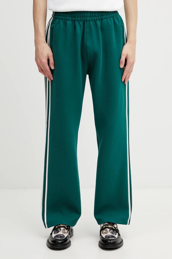 adidas Originals spodnie dresowe Classic Track Pants gładkie zielony KC6372