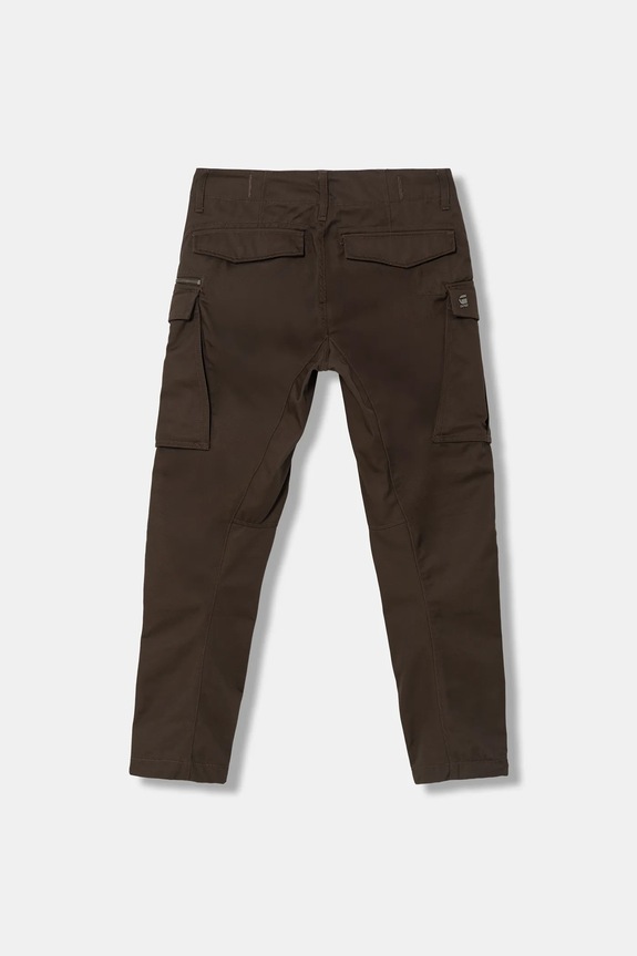 Nohavice G-Star Rovic Zip 3D Regular Tapered D02190.E064 hnedá SS26