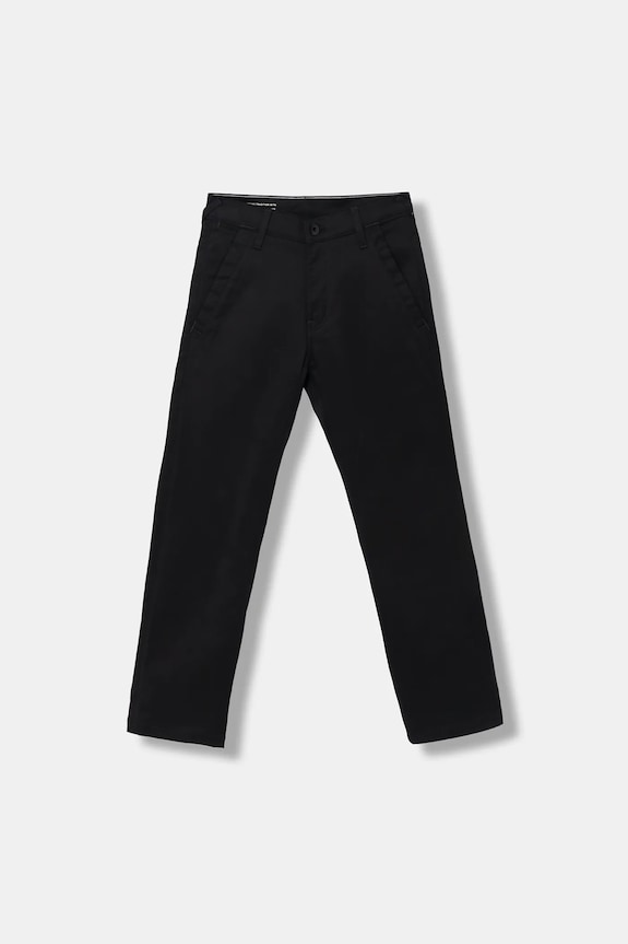 G-Star pantaloni Morry Tapered Chino potrivit negru D26400.C105.6484