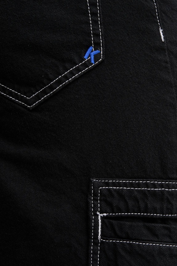 Pamučne hlače Karl Lagerfeld Jeans B1M10025 crna