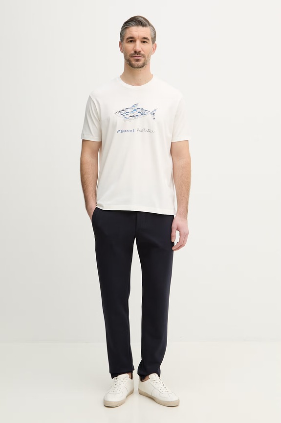 Παντελόνι φόρμας Paul&Shark 26411815 σκούρο μπλε SS26