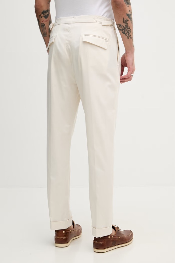 Ρούχα Paul&Shark Παντελόνι Ανδρικό με lyocell 26414013 μπεζ