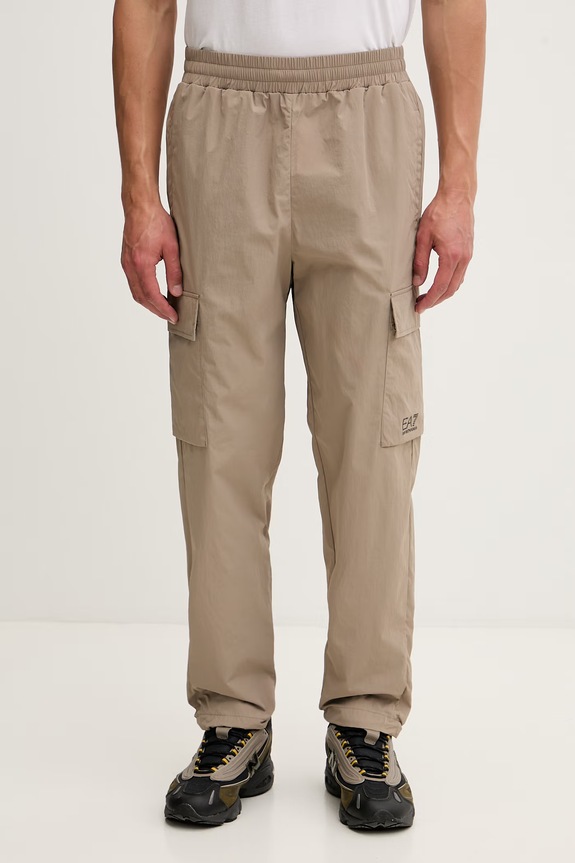 EA7 Emporio Armani Παντελόνι cargo Ανδρικό καφέ AF13190.7M001284
