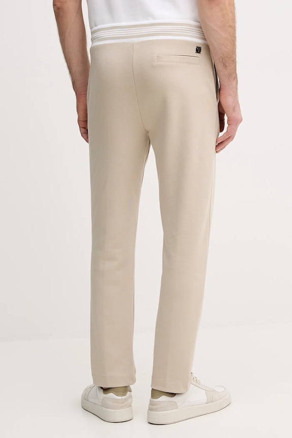 Ρούχα Βαμβακερό παντελόνι Joop! 30100510 μπεζ