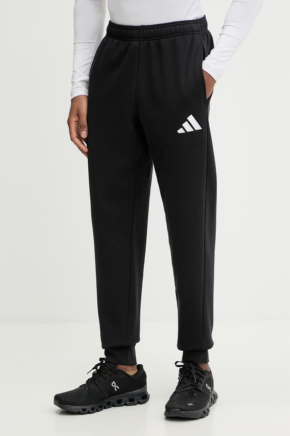 Παντελόνι προπόνησης adidas Performance Entrada26 πλεκτό ύφασμα μαύρο JZ9138